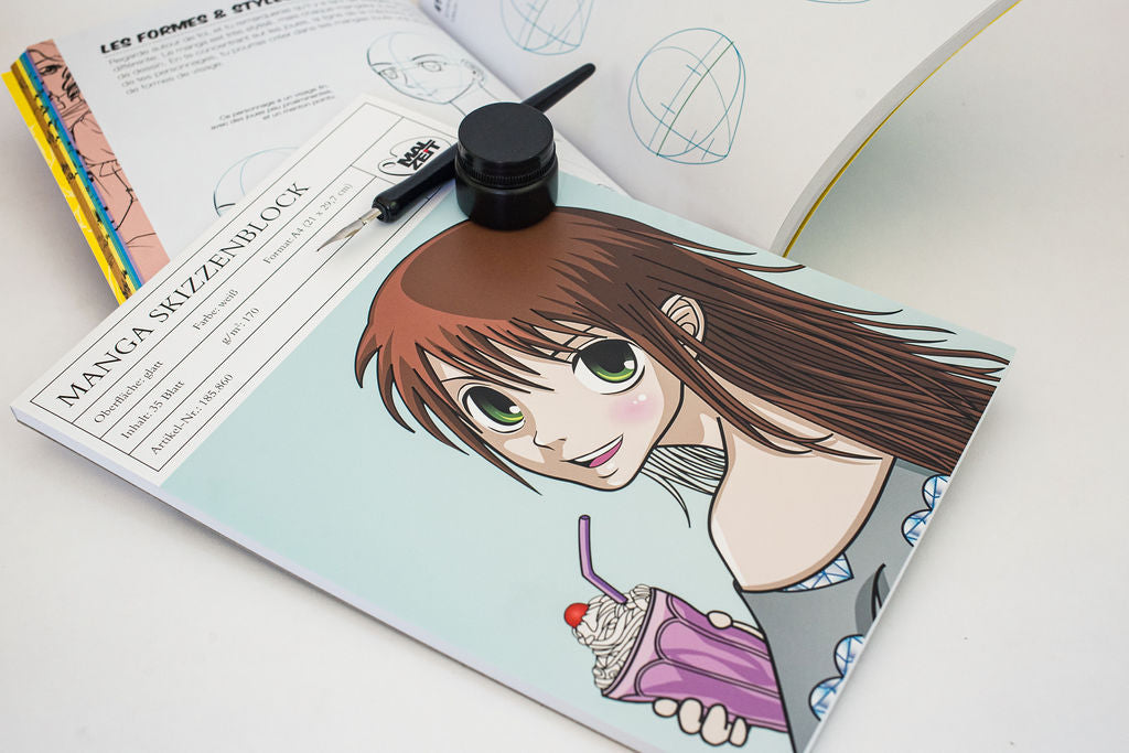 Papier Spécial MANGA bristol A4