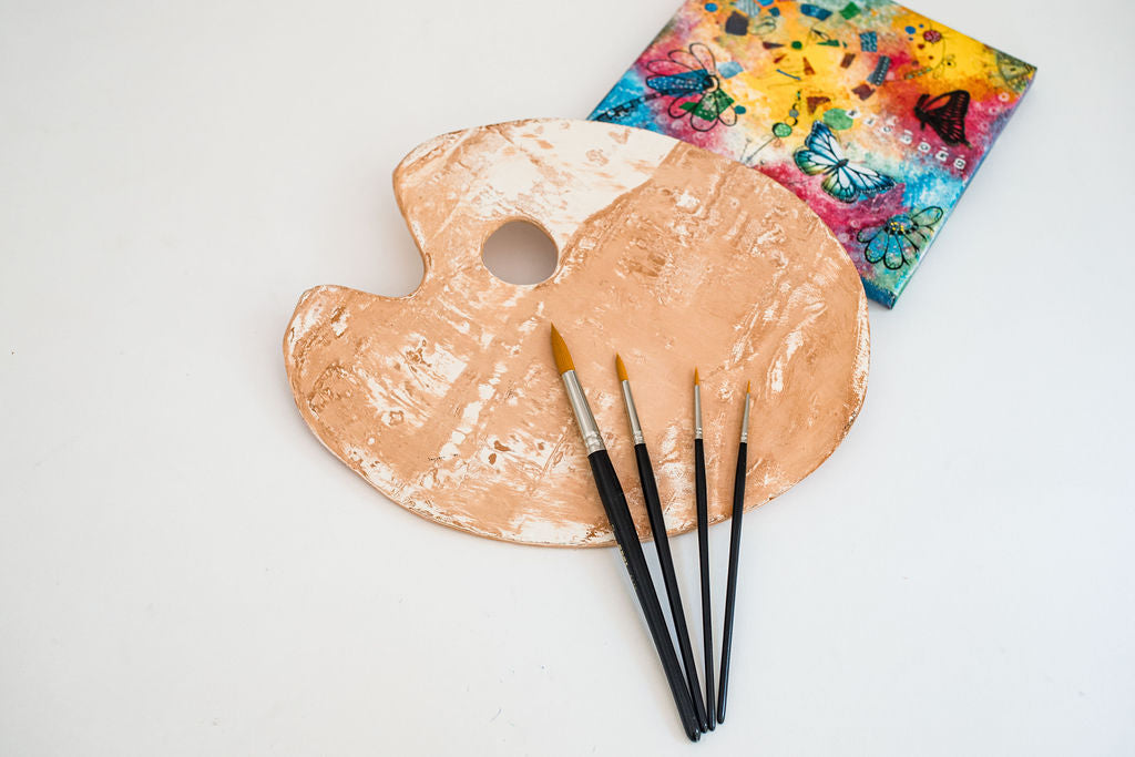 Set de pinceaux acrylique et aquarelle ronds