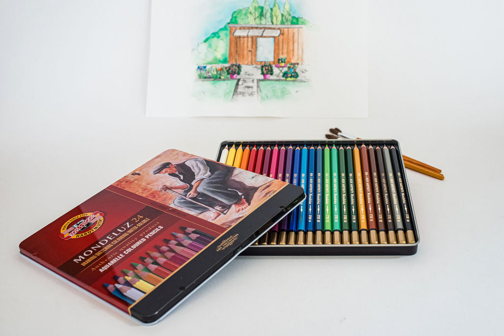 Crayons aquarellables Gamme Mondéluz Koh I Noor