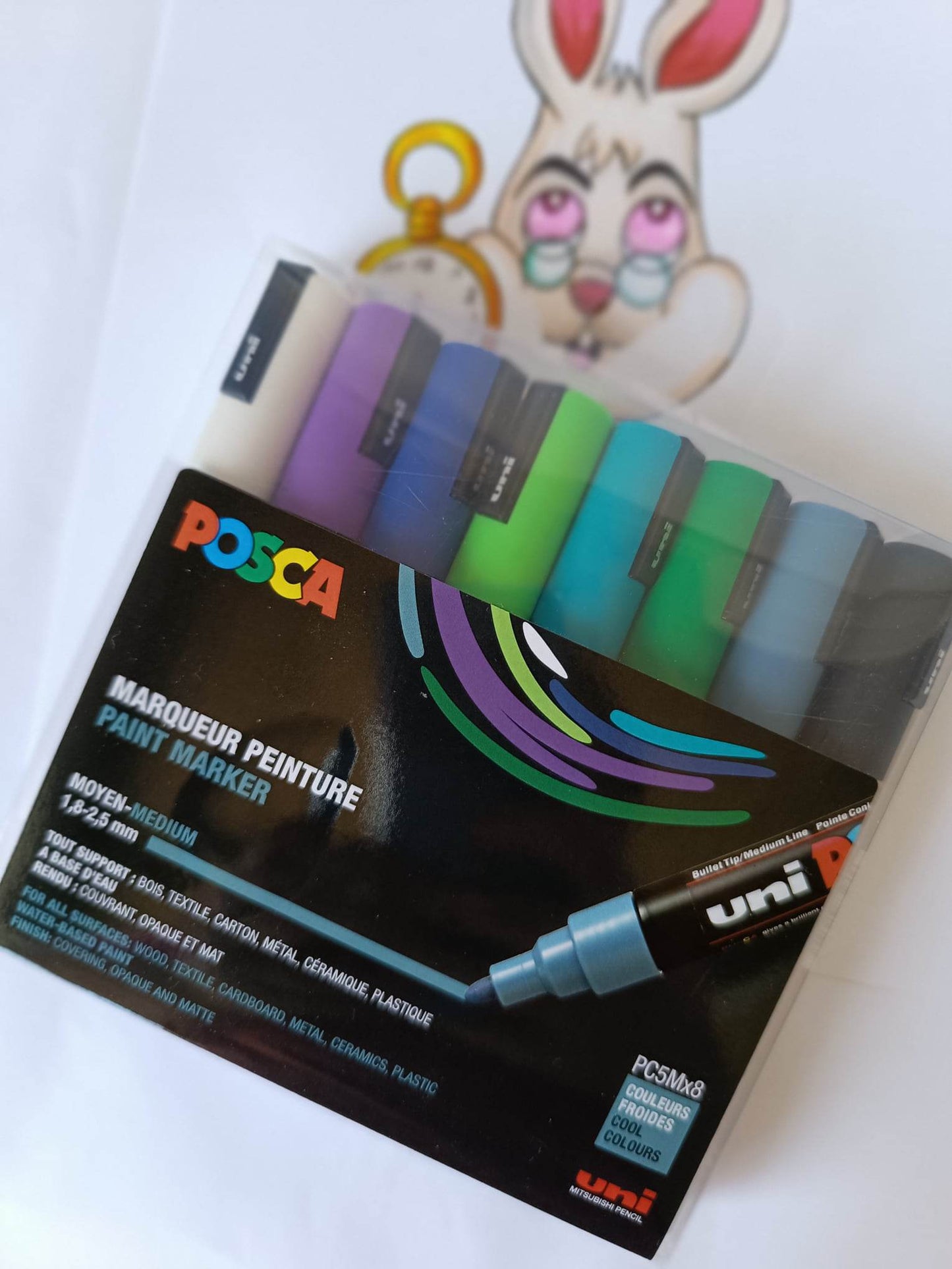 Pochette de marqueurs à base d’eau et d’encre POSCA