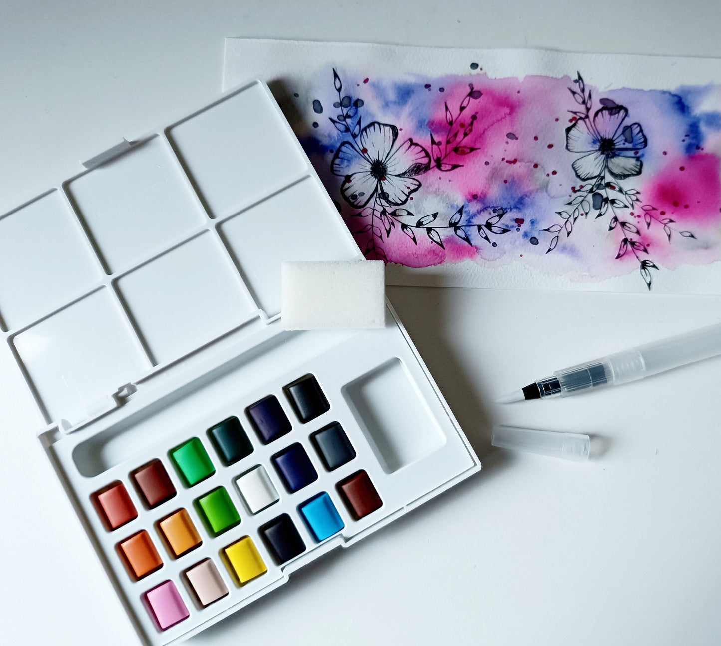 Coffret de poche aquarelle