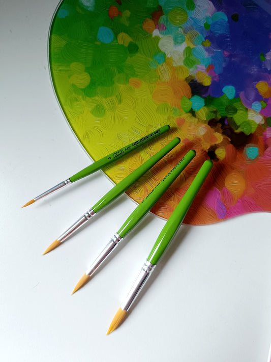 Set de pinceaux ronds pour enfants