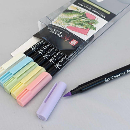 Set de feutres brush koi