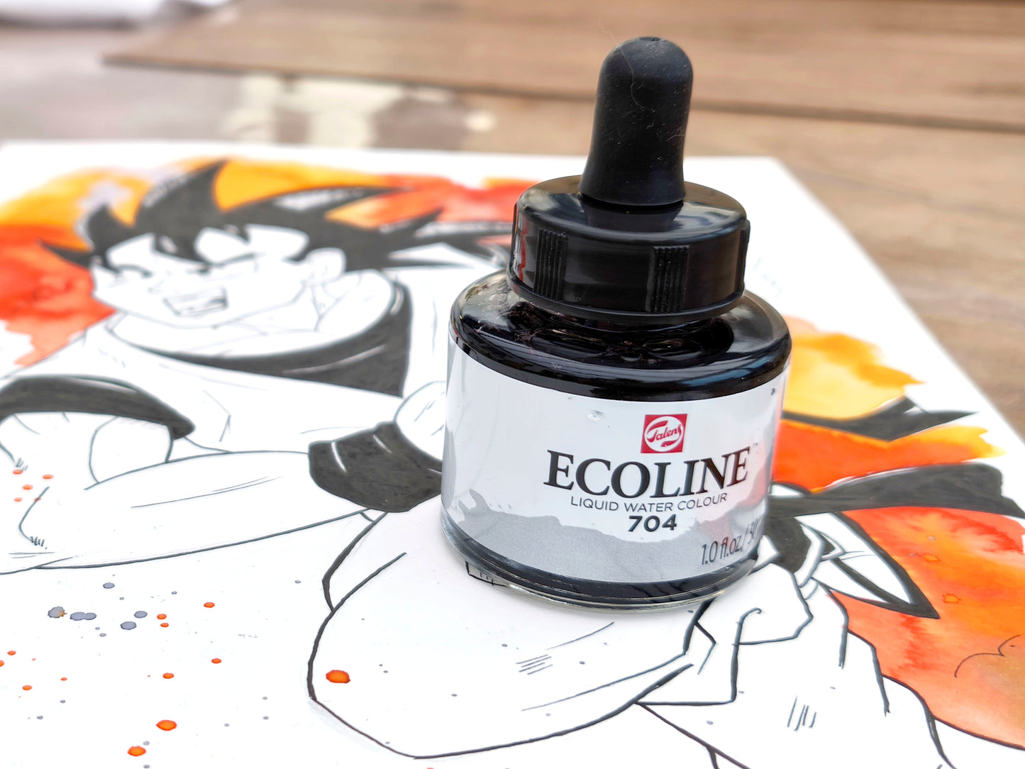 Encre écoline