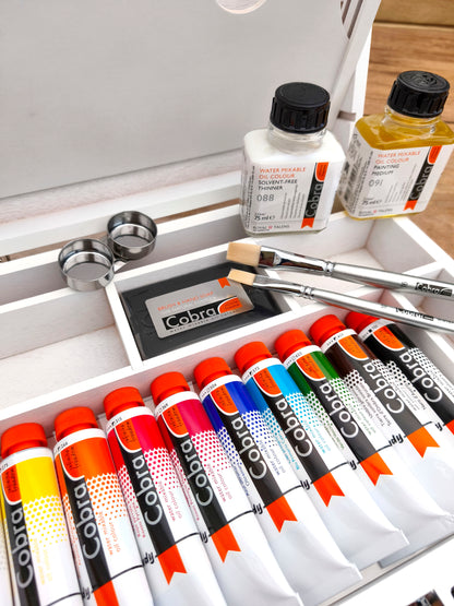 Coffret de peinture à l'huile Cobra