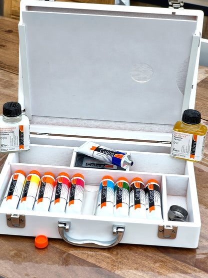 Coffret de peinture à l'huile Cobra