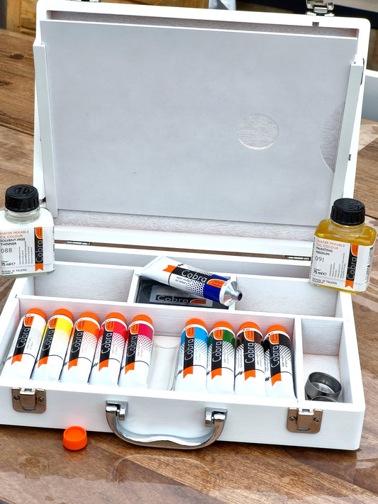 Coffret de peinture à l'huile Cobra