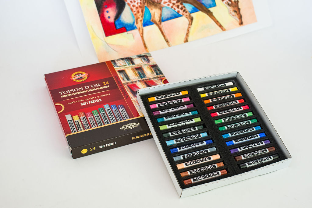 Pastels tendres Gamme Toison d’or Koh I Noor